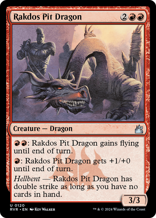 Rakdos Pit Dragon (RVR-120) - uncommon