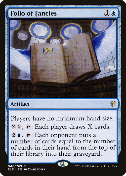 Folio of Fancies (ELD-046) - rare - Foil
