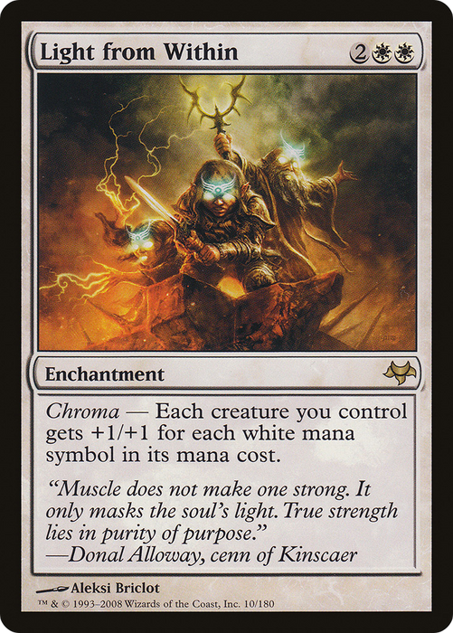 Light from Within (EVE-010) - rare - Foil