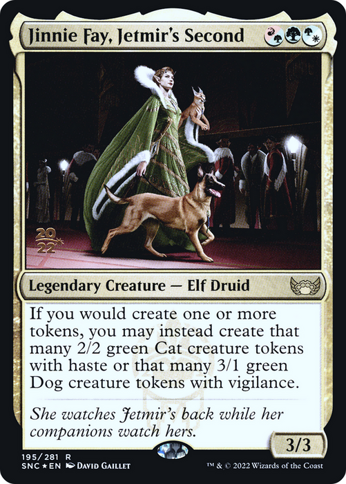 Jinnie Fay, Jetmir's Second (PRE-195S) - rare - Foil
