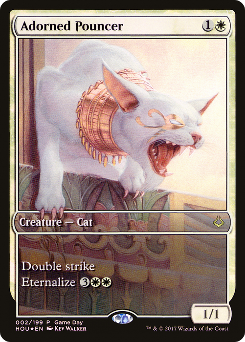 Adorned Pouncer (GAME-002) - rare - Foil