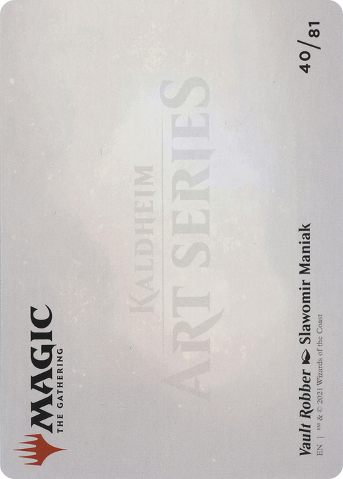 Vault Robber // Vault Robber (AKHM-040) - common (Borderless) - Foil