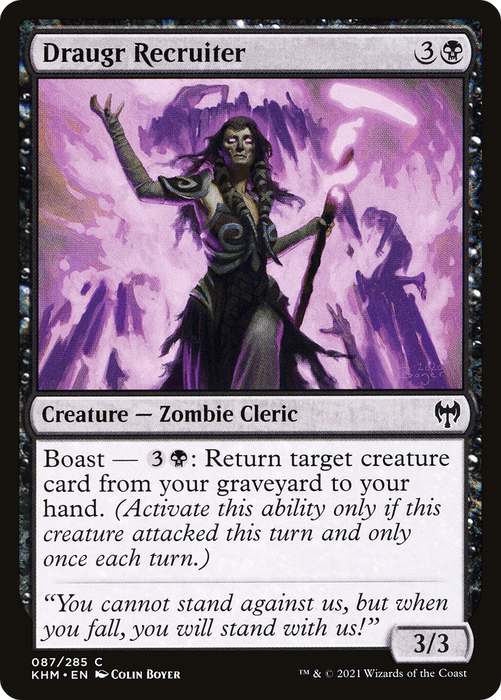 Draugr Recruiter (KHM-087) - common - Foil