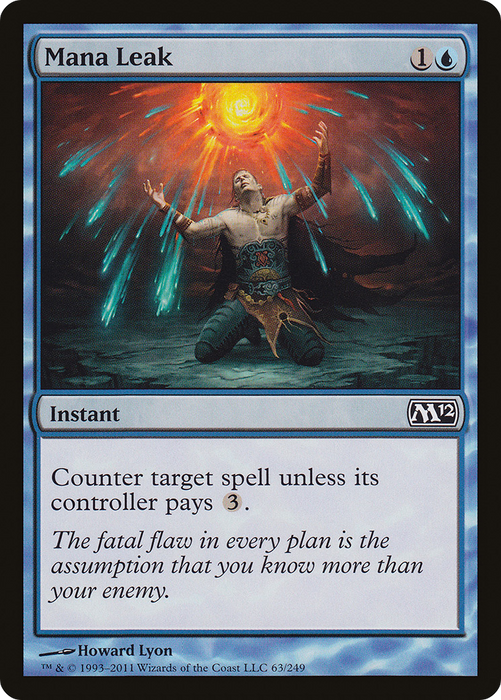 Mana Leak (M12-063) - common - Foil