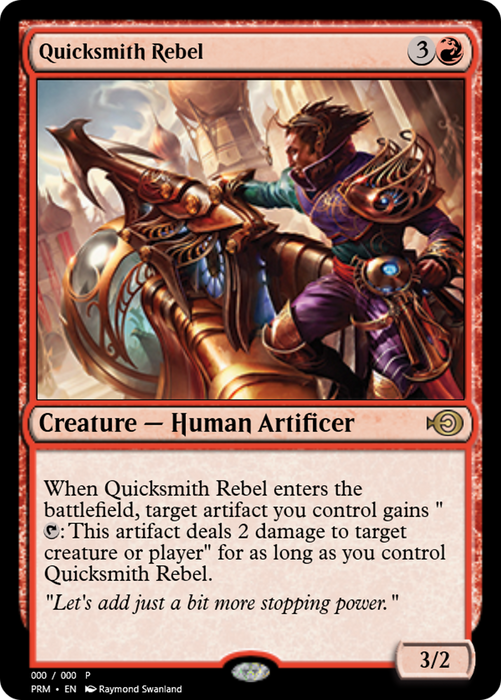 Quicksmith Rebel (PRM-62993) - rare - Foil