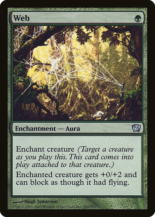 Web (9ED-281★) - uncommon - Foil