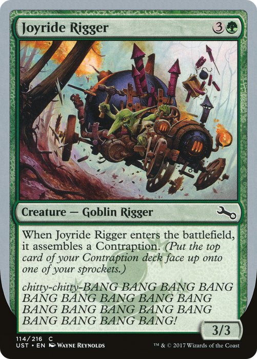 Joyride Rigger (UST-114) - common - Foil