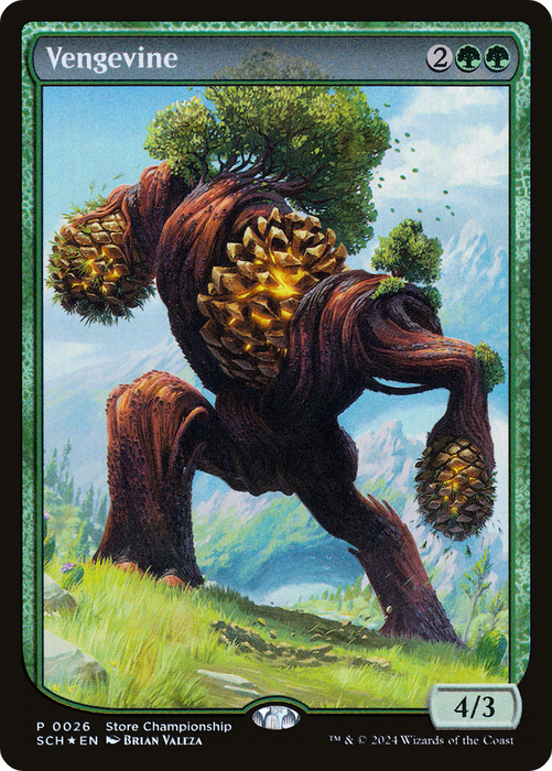Vengevine (GAME-026) - rare: (Full Art) - Foil