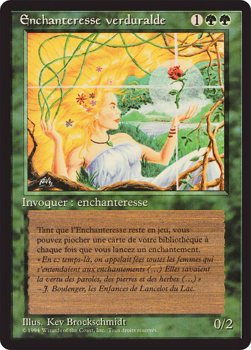 Verduran Enchantress (FBB-223) - rare