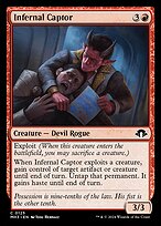 Infernal Captor (MH3-125) - common - Foil