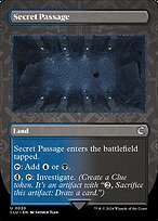 Secret Passage (CLU-020) - uncommon (Borderless)