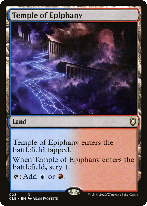 Temple of Epiphany (CLB-923) - rare