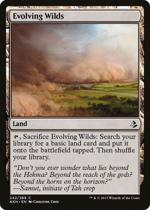 Evolving Wilds (AKH-242) - common