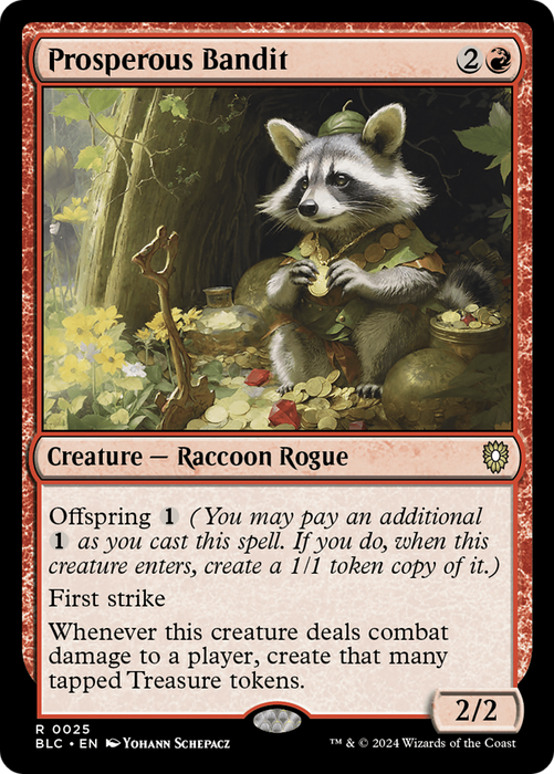 Prosperous Bandit (BLC-025) - rare