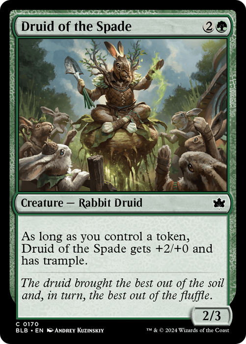 Druid of the Spade (BLB-170) - common