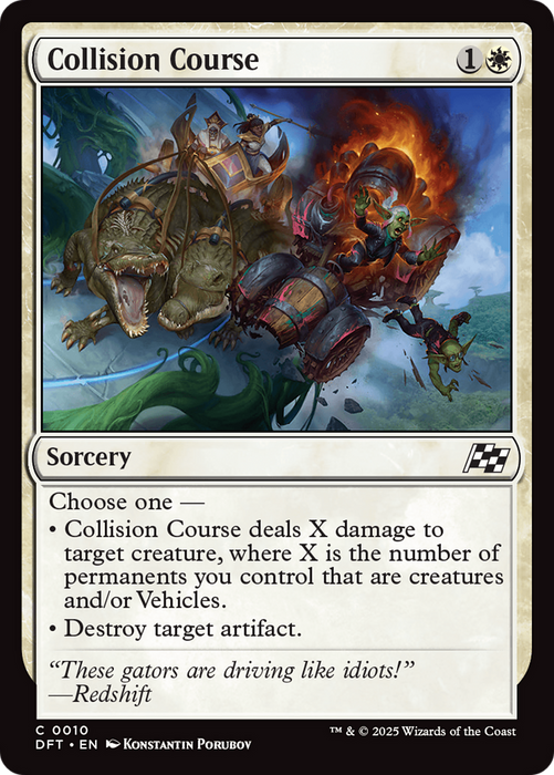 Collision Course (DFT-010) - common - Foil