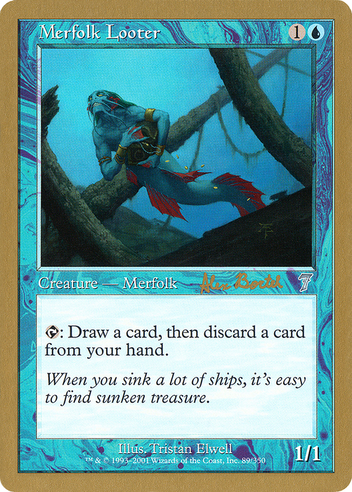 Merfolk Looter (WCD-AB89) - uncommon