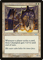 Stoic Champion (LGN-021) - uncommon