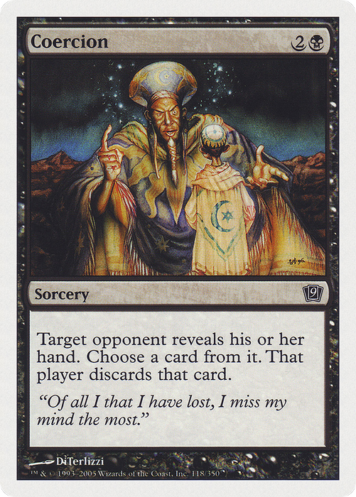 Coercion (9ED-118) - common