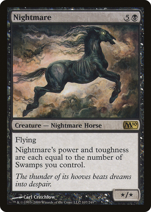 Nightmare (M10-107) - rare - Foil