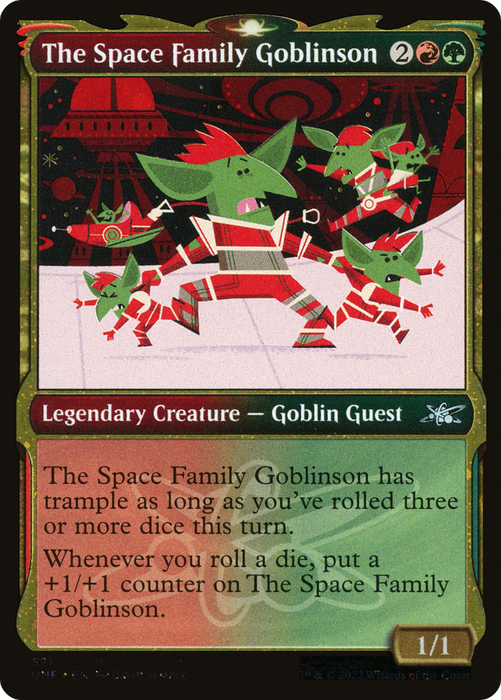 The Space Family Goblinson (UNF-521) - uncommon: (Showcase) - Foil