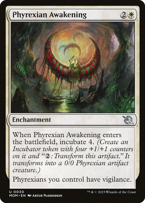 Phyrexian Awakening (MOM-030) - uncommon - Foil