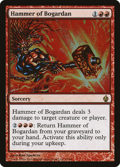 Hammer of Bogardan (PD2-023) - rare - Foil