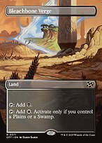 Bleachbone Verge (DFT-371) - rare (Borderless) - Foil