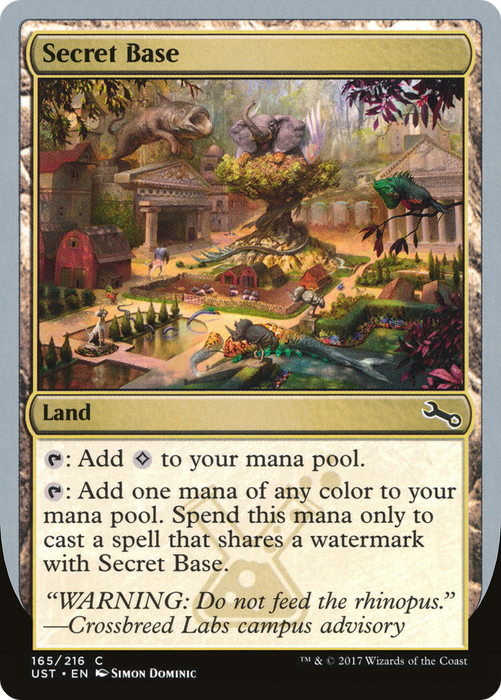 Secret Base (UST-165E) - common - Foil