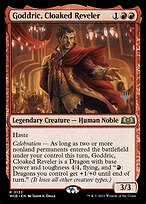 Goddric, Cloaked Reveler (PPWOE-132P) - rare