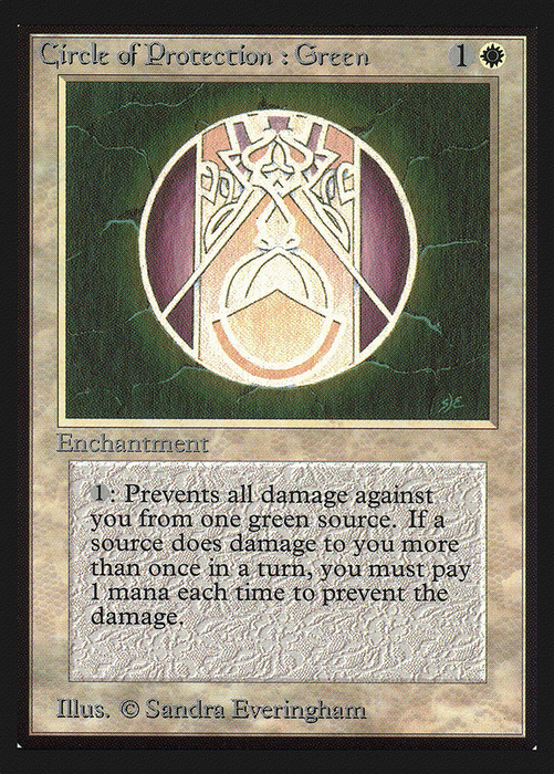 Circle of Protection: Green (CED-012) - common