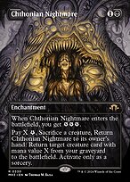 Chthonian Nightmare (MH3-330) - rare (Borderless)