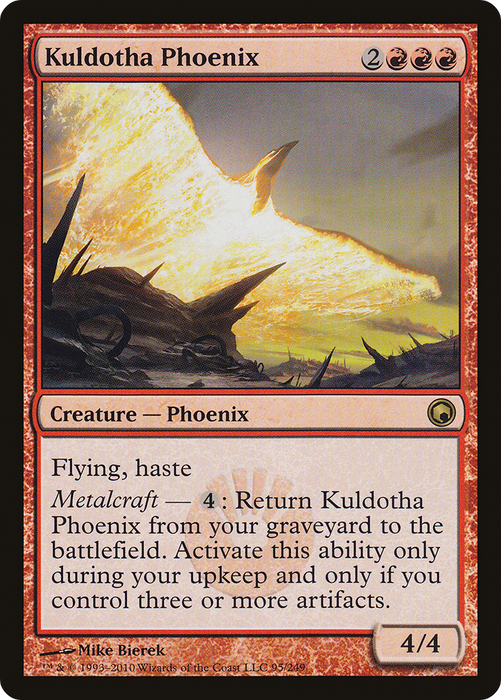 Kuldotha Phoenix (SOM-095) - rare - Foil
