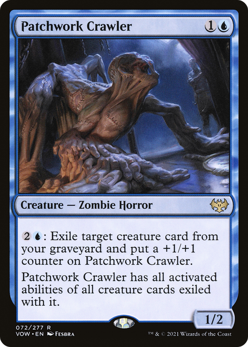 Patchwork Crawler (VOW-072) - rare - Foil