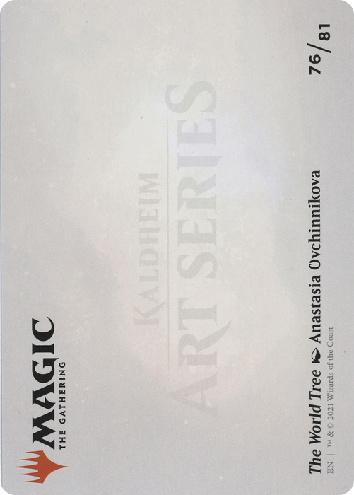 The World Tree // The World Tree (AKHM-076) - common (Borderless) - Foil