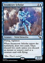 Steamcore Scholar (MKM-071) - rare - Foil