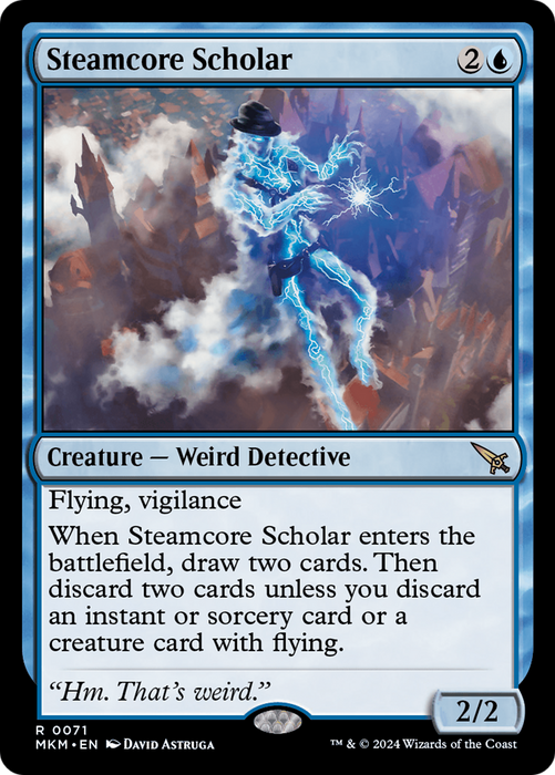 Steamcore Scholar (MKM-071) - rare