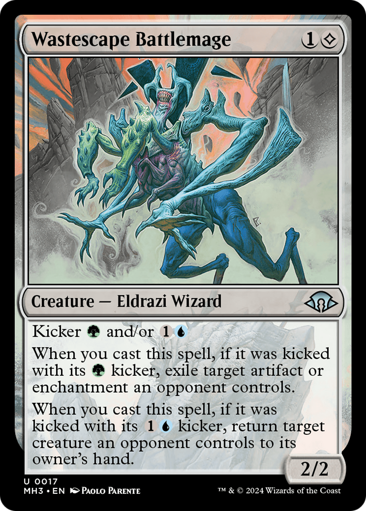 Wastescape Battlemage (MH3-017) - uncommon - Foil