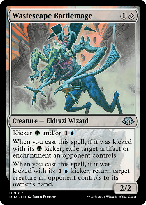 Wastescape Battlemage (MH3-017) - uncommon
