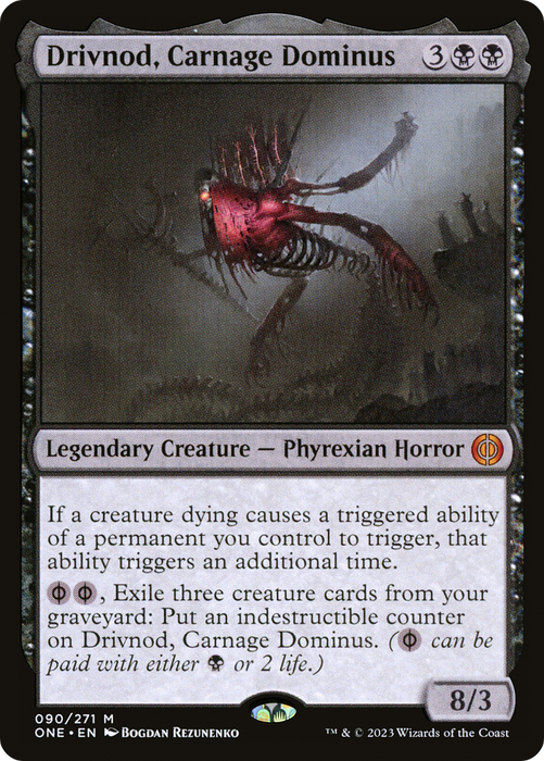 Drivnod, Carnage Dominus (ONE-090) - mythic - Foil