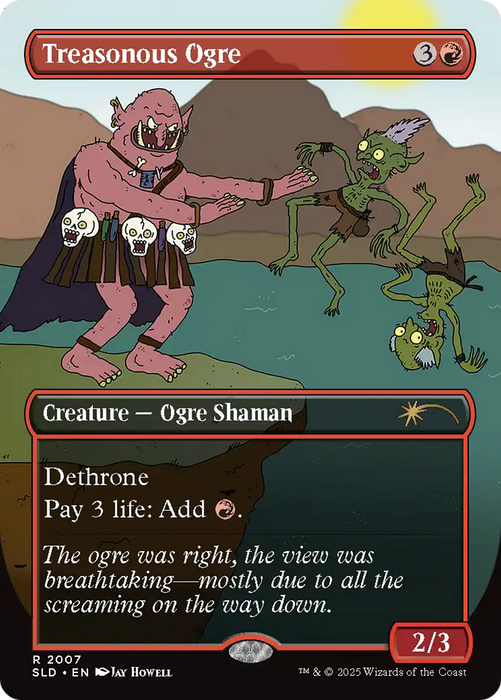Treasonous Ogre (SLD-2007) - rare