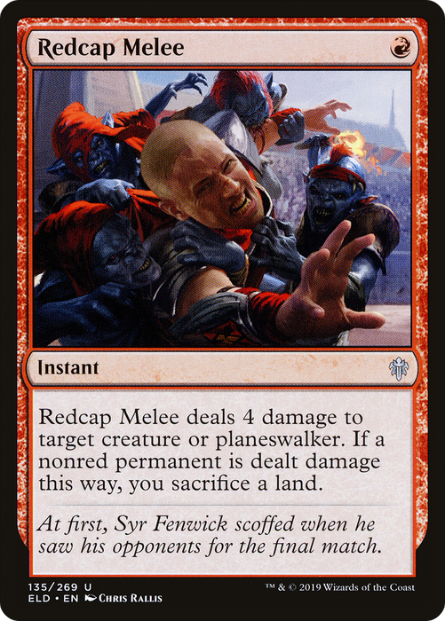 Redcap Melee (ELD-135) - uncommon - Foil
