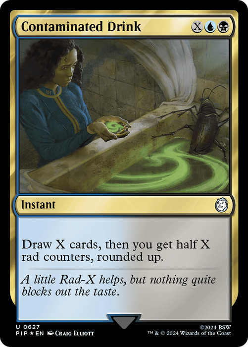 Contaminated Drink (PIP-627) - uncommon - Foil