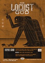 The Locust God (SLD-903) - mythic (Borderless) - Foil