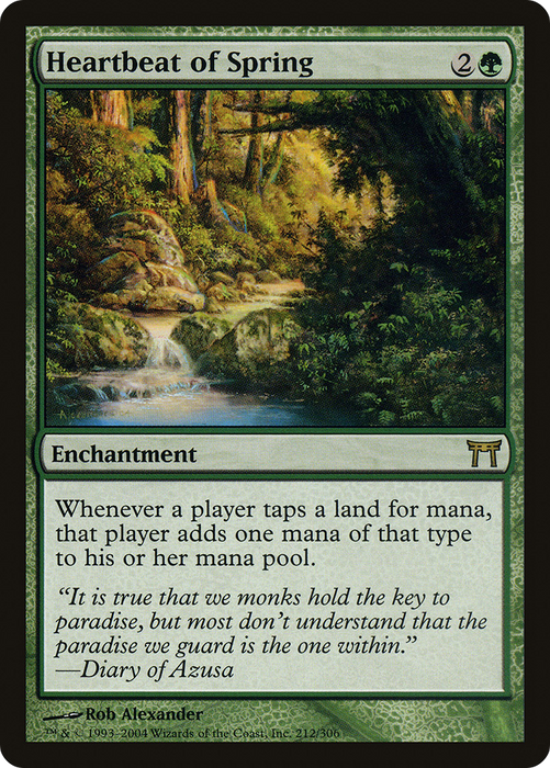 Heartbeat of Spring (CHK-212) - rare - Foil