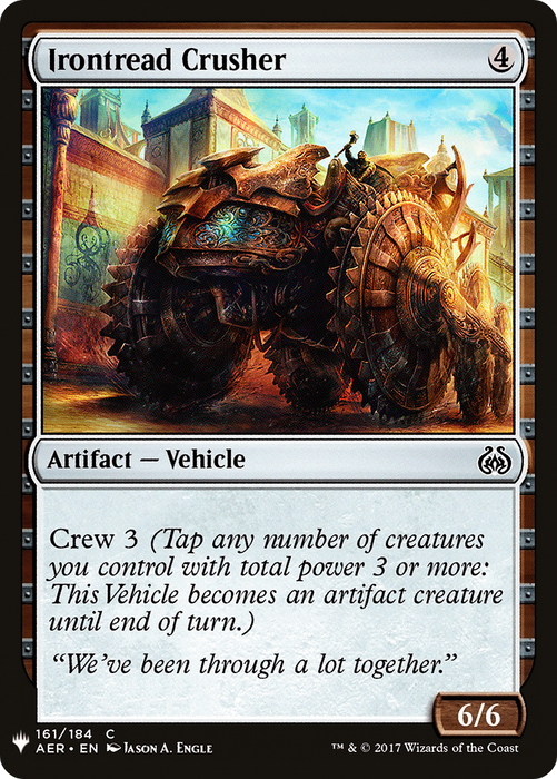 Irontread Crusher (LIST-AER-161) - common