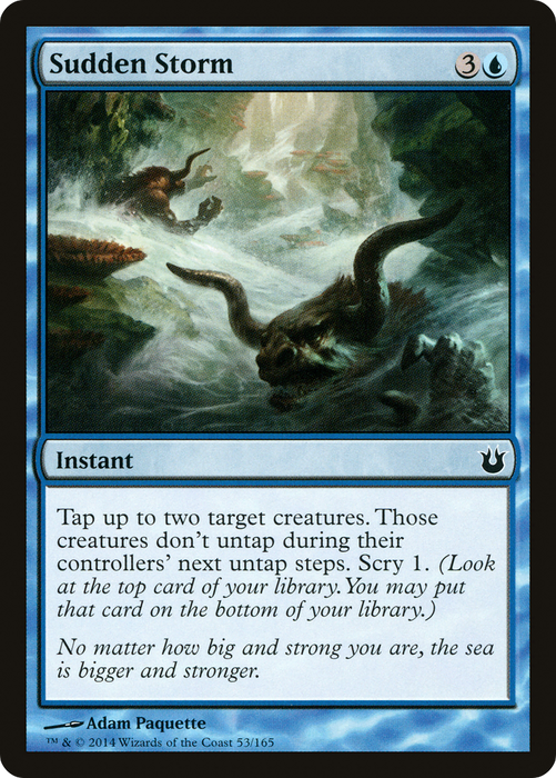 Sudden Storm (BNG-053) - common - Foil