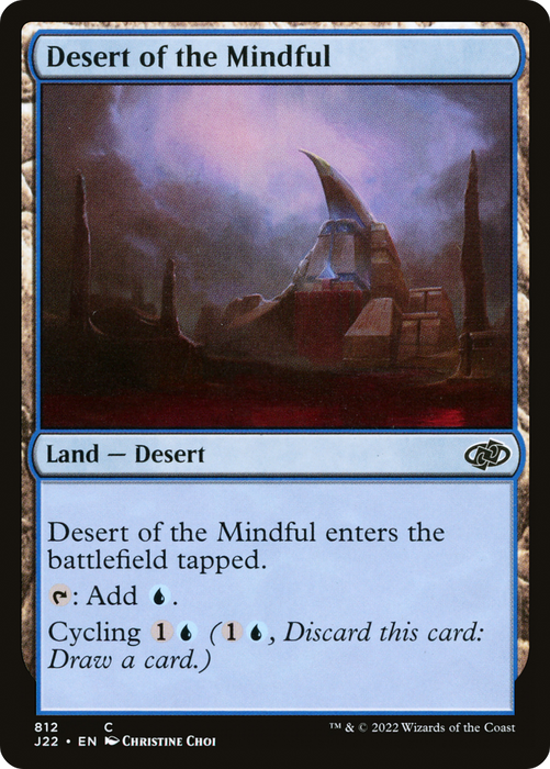 Desert of the Mindful (J22-812) - common
