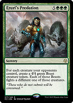 Ezuri's Predation (PZ1-077) - rare