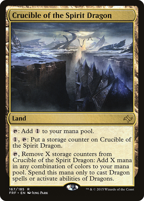 Crucible of the Spirit Dragon (FRF-167) - rare